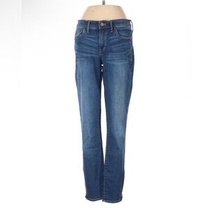 Madewell Women's Straight Leg Blue Jeans | Cotton Spandex | Size 27
